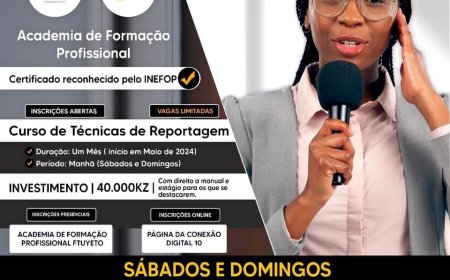 CURSO DE TÉCNICAS DE REPORTAGEM