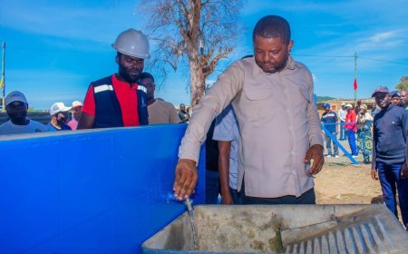 CHICUMA REFORÇA ABASTECIMENTO DE ÁGUA COM ENTREGA DE DOIS CHAFARIZES REABILITADOS