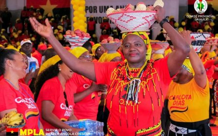 A ELEIÇÃO DE  EMÍLIA CARLOTA DIAS COMO SECRETARIA-GERAL DA ORGANIZAÇÃO DA MULHER ANGOLANA, COM EXPRESSIVOS 97% DOS VOTOS, REPRESENTA UM MOMENTO HISTÓRICO DE UNIDADE, CONFIANÇA E RENOVAÇÃO NO SEIO DA ORGANIZAÇÃO.