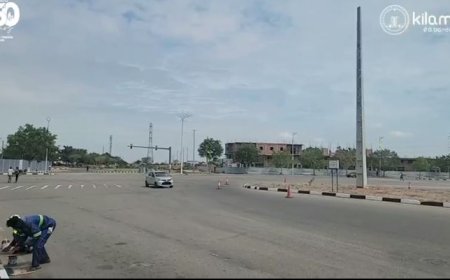 KILAMBA GANHA NOVA VIDA COM PINTURA DE LANCIS NA AVENIDA DO COMANDANTE PEDALÉ