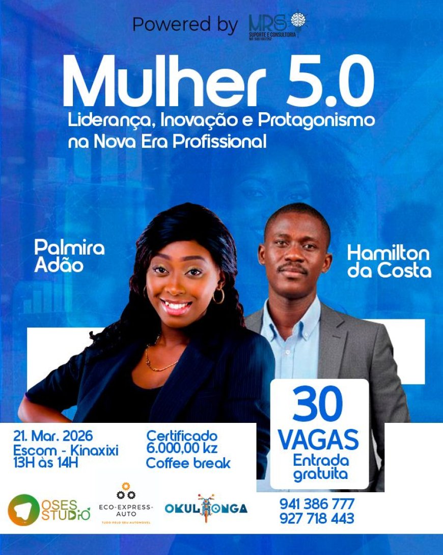 MULHER 5.0: LIDERANÇA, INOVAÇÃO E PROTAGONISMO NA NOVA ERA  PROFISSIONAL