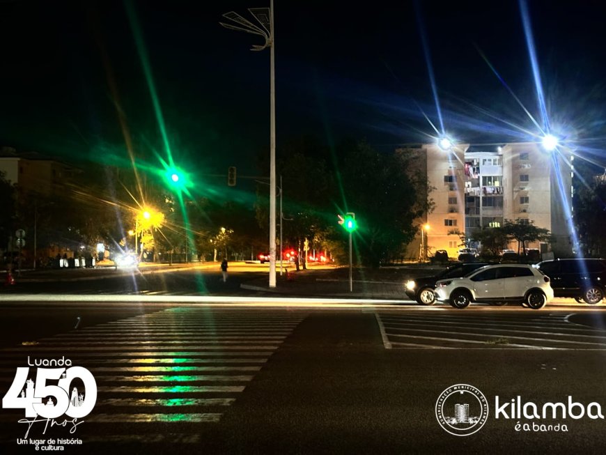 ADMINISTRAÇÃO DO KILAMBA REABILITA SEMÁFOROS NAS PRINCIPAIS AVENIDAS