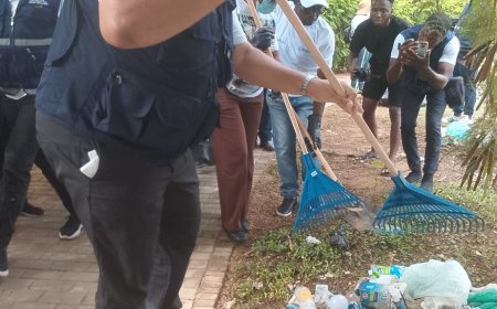 ADMINISTRADOR MUNICIPAL DO KILAMBA ARLINDO FRANCISCO VIEIRA DOS SANTOS FEZ A SUA PARTE E DEU O SEU EXEMPLO