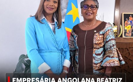 BEATRIZ FRANCK RECEBIDA PELA PRIMEIRA-MINISTRA DA RDC EM ENCONTRO QUE DESTACA FORÇA DA MODA AFRICANA