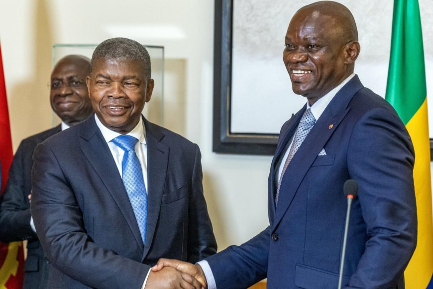 PRESIDENTE DO GABÃO INICIA VISITA DE ESTADO A ANGOLA COM FOCO COOPERAÇÃO BILATERAL