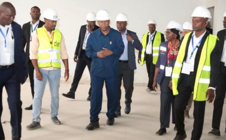 PR CONSTATA FASE FINAL DAS OBRAS DO HOSPITAL DOS QUEIMADOS NO KILAMBA